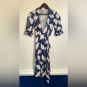 Diane Von Furstenberg Silk Wrap Dress